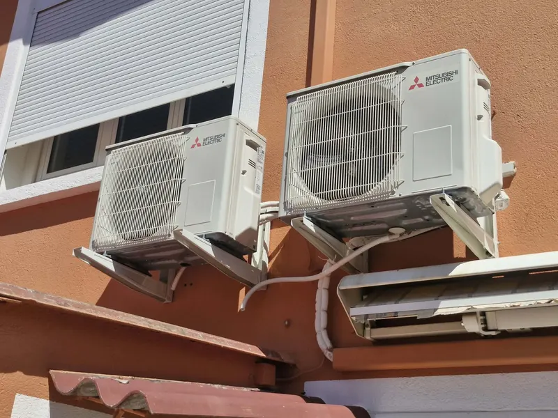 Installation de climatisation réalisée par KP Énergie à Perpignan